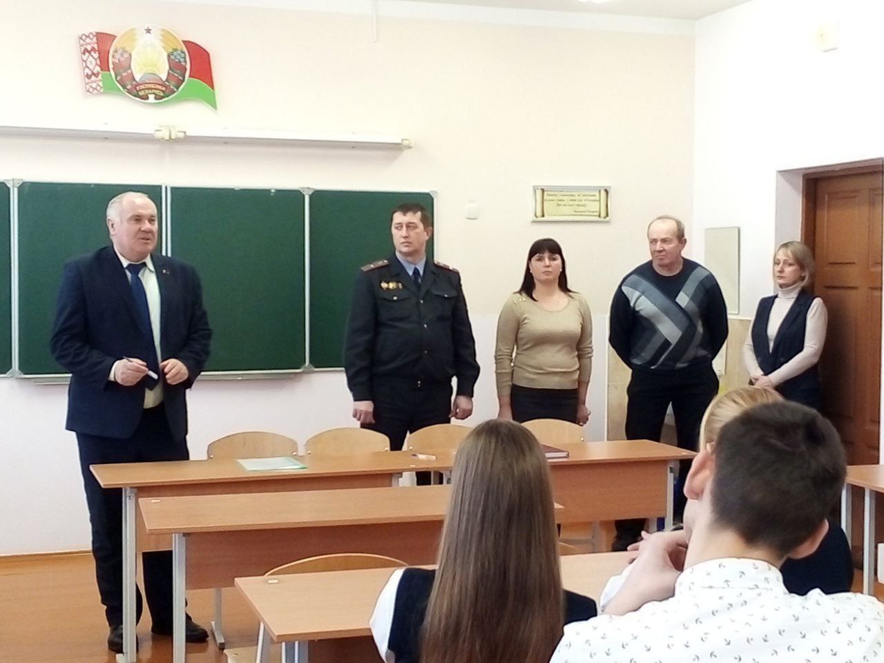 Особое внимание уделяют гражданско-патриотическому воспитанию учащихся в Лельчицкой районной гимназии имени И.А.Колоса
